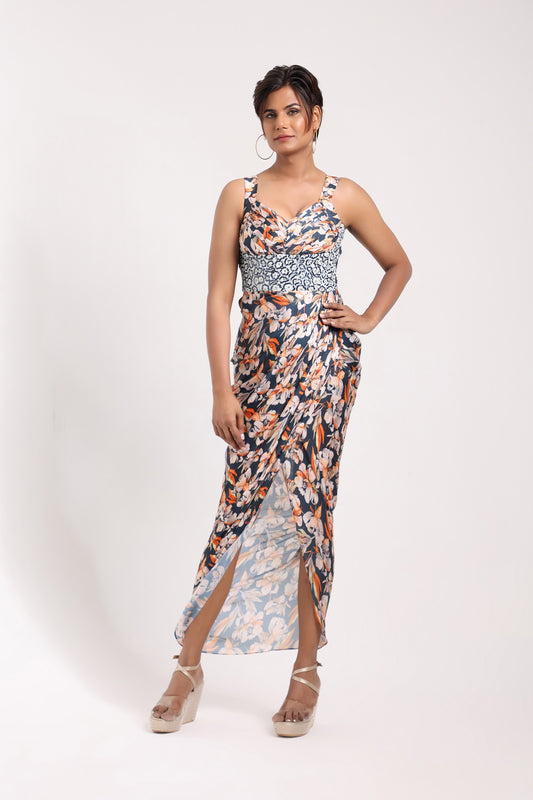 Drape dress