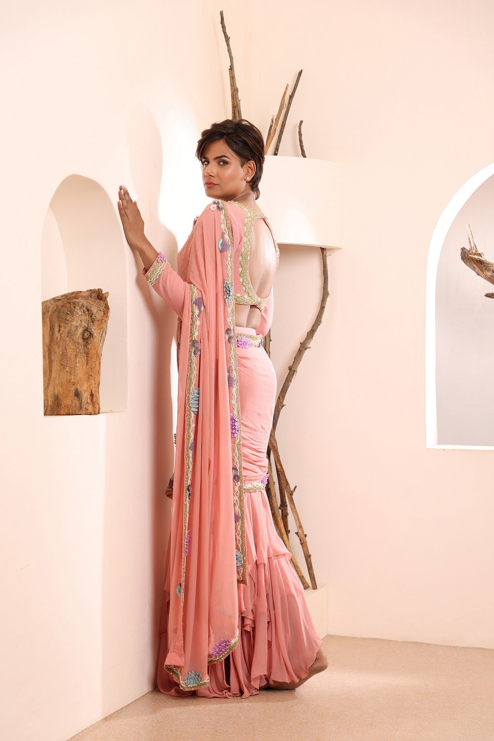 Drape saree
