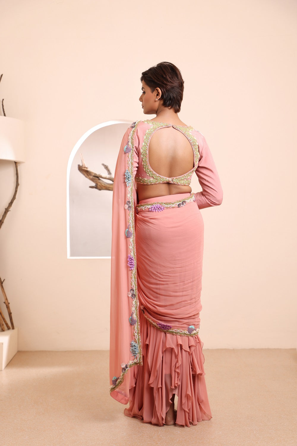 Drape saree